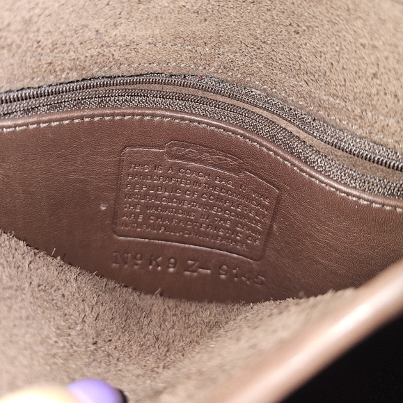 Coach Mahogany Brown Vintage Legacy Medium Studio Flap Bag. - Picture 16 of 17